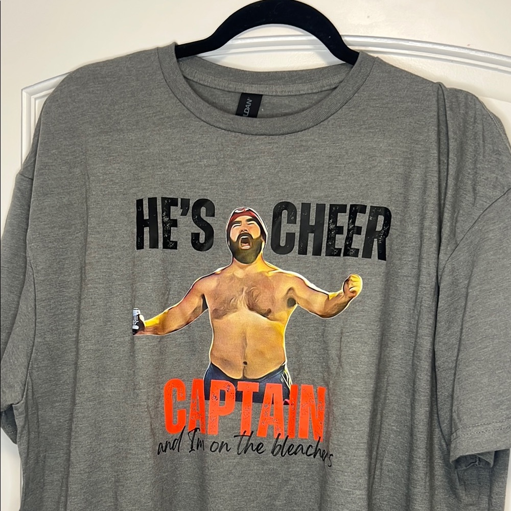 Gildan Gray Graphic T-Shirt
